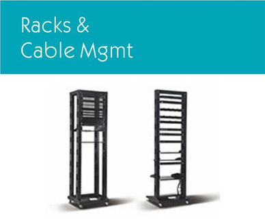 Racks e gerenciamento de cabos